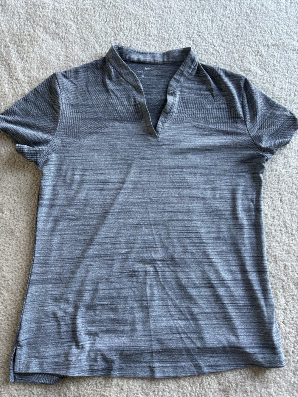 Nike Gray Zonal Cooling Athletic Tee